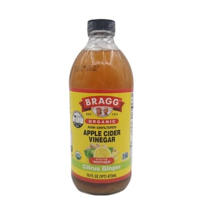 Bragg Org.AppleCiderVin.CitrusGinge473ML