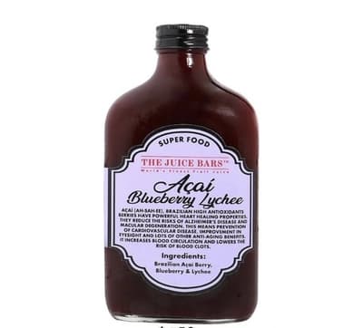 เดอะจุ้ยซ์บาร์ บลูเบอร์รี่ลิ้นจี่ 350มล.