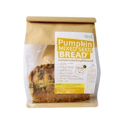 โอ้กะจู๋ ขนมปังฟังทองอินทรีย์ธัญพืช 250ก