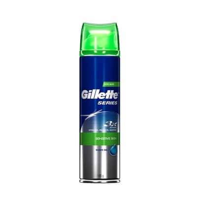 Gillette Series Shave Gel Sensitive Skin 195G.