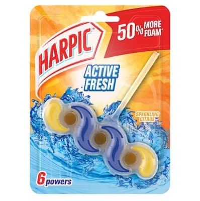 Harpic Active Fresh Sparkling Citrus 35G.