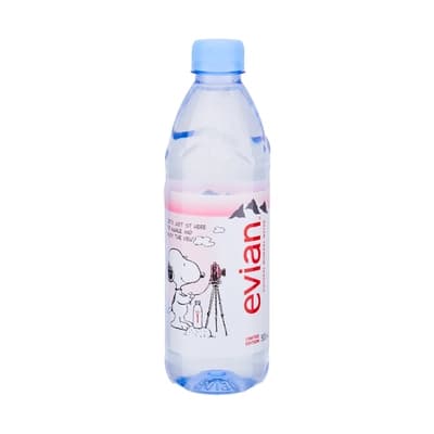 Evian Natural Mineral Water 500ML.