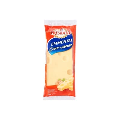 President Emmental Cheese 250G.