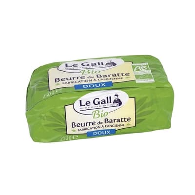 Legall Organic Churning Butter Unsalted 125G.