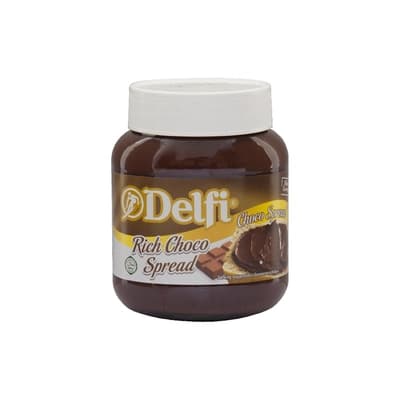 Delfi Rich Choco Hazelnut Spread 350G.