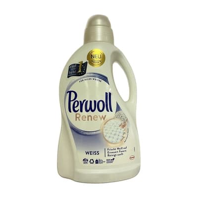 Perwoll For White Laundry Liquid Detergent 1.375LT.