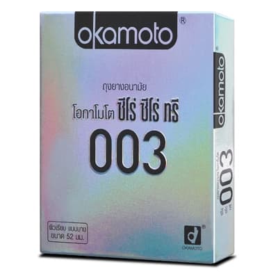 Okamoto Zero Zero Three 003 Condom 52MM.
