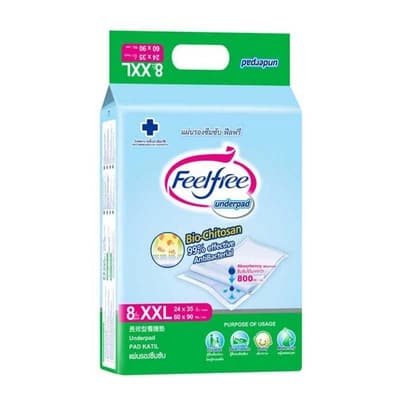 Feelfree Underpad XXL 8PCS.