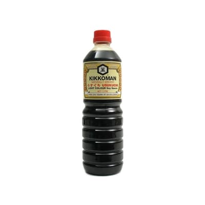 Kikkoman Usukuchi Light Color Soy Sauce 1l.