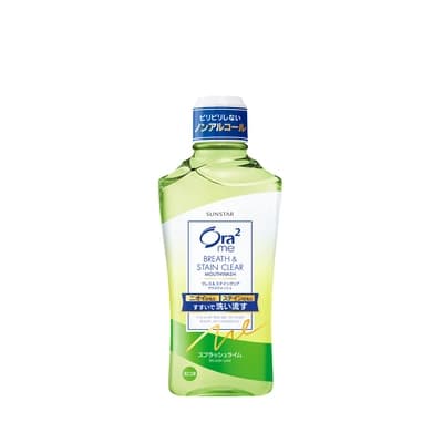 Ora-2 Breathfine Mouthwash Splash Mint 460ML.