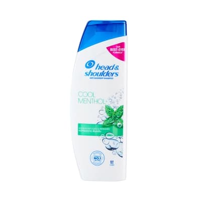 Head & Shoulders Cool Menthol Shampoo 330ML.