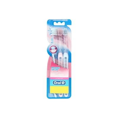 Oral B Ultrathin Pro Dense Gum Care Extra Soft Toothbrush Pack 3