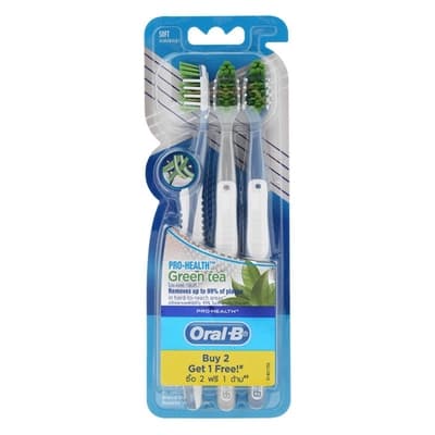 Oral B Pro Health Green Tea Pack 3
