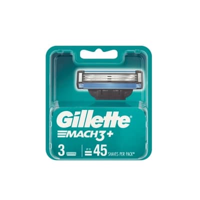 Gillette Mach3 Plus Cart 3 Refill