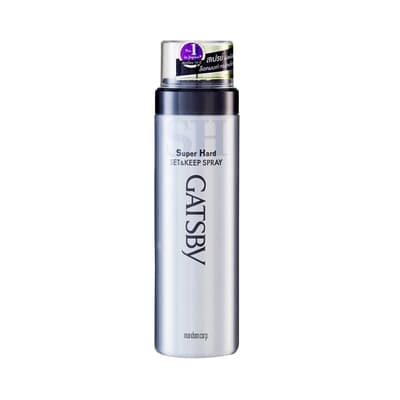 Gatsby Set & Keep Super Hard Spray 180G.