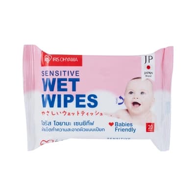 Irisohyama sensitive wetwipe 20 PCS