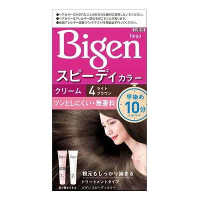 Bigen Speedy Hair Color Medium Brown No.4 170G.