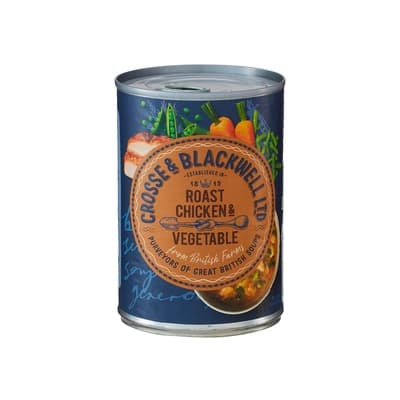 ครอสแอนด์แบล็คเวลซุปไก่อบและผัก 400กรัม