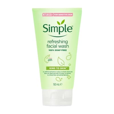 Simple Refreshing Facial Wash Gel 150ML.