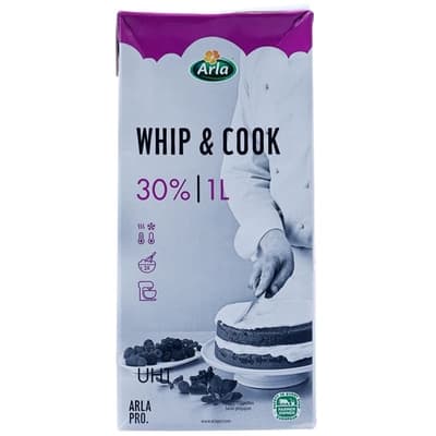 Arla Whip & Cook 30% 1L.