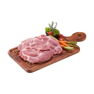 Kurobuta สันคอหมูดำสเต็ก