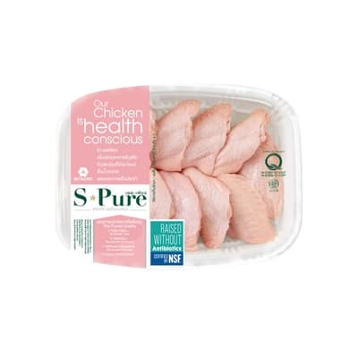 เอส-เพียว ปีกกลางไก่ 420ก.