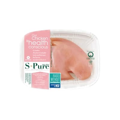 เอส-เพียว อกไก่ลอกหนัง 400ก.