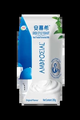 Ambrosial Greek Style Yoghurt Original Flavour 205G.