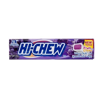 Morinaga Hi Chew Grape Candy 57G.