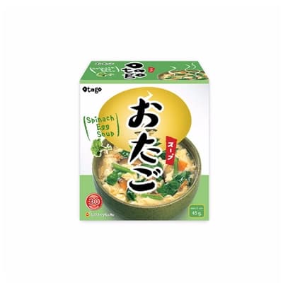 Otago Instant Spinach Egg Soup 45G.