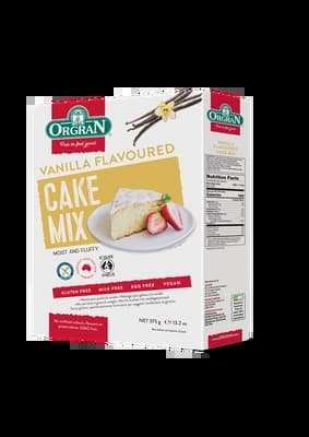 ออร์แกรน แป้งกลูเตนฟรีทำเค้กวานิลลา375G.