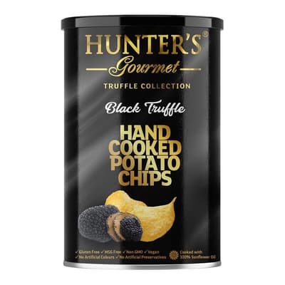 Hunters Potato Chips Wasabi and Turmeric 150G.