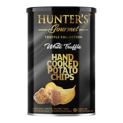 Hunters Potato Chips White Truffle 150G