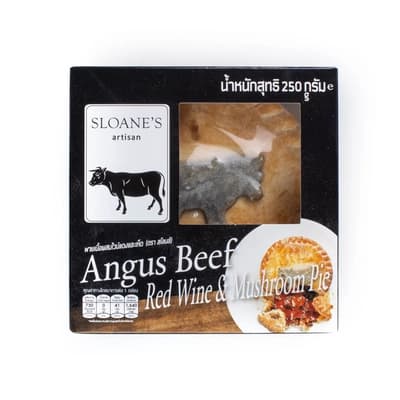 Sloane's Angus Beef Red Wine & Mushroom 250G.