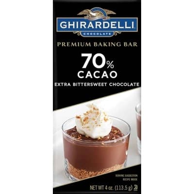 Ghirardelli 70% Cacao  Baking Bar 113G.