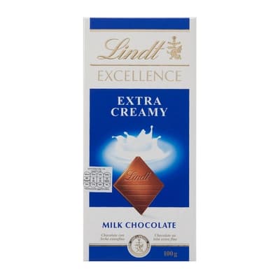 Lindt Excellence Creamy Chocolate 100G.