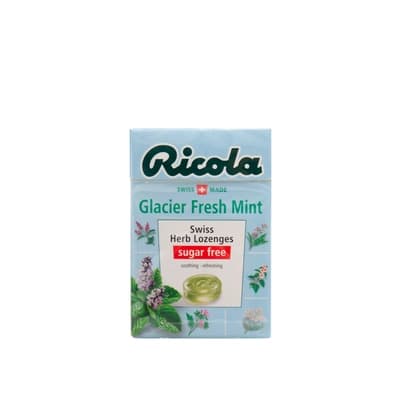 Ricola Glacier Fresh Mint Sugar Free 40G.