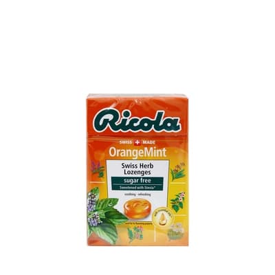 Ricola Orange Mint Sugar Free 40G.