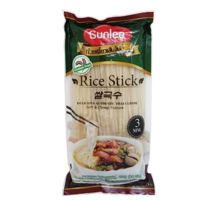 Sunlee Rice Stick 3mm 400G.