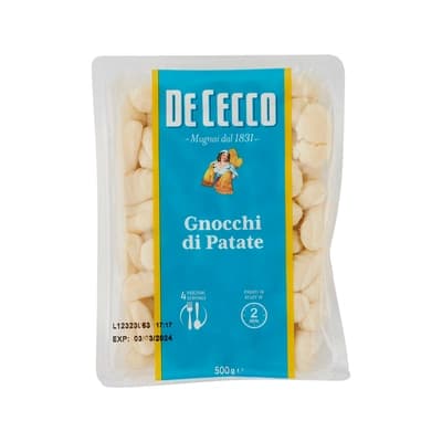 De Cecco Gnocchi di Patate 500G.