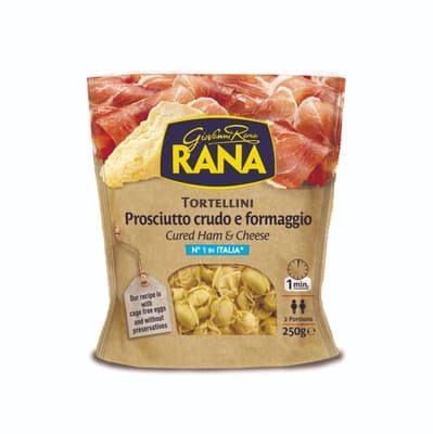 Rana Pasta Stuffed With Ham And Cheese 250G.