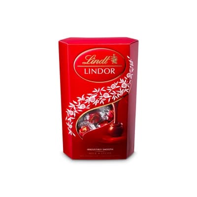 Lindt Lindor Milk Mini Cornet Chocolate 75G.