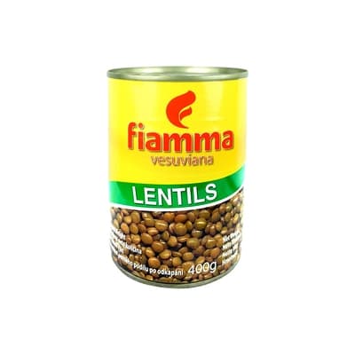 Fiamma Vesuviana Lentils in Brine 400G.
