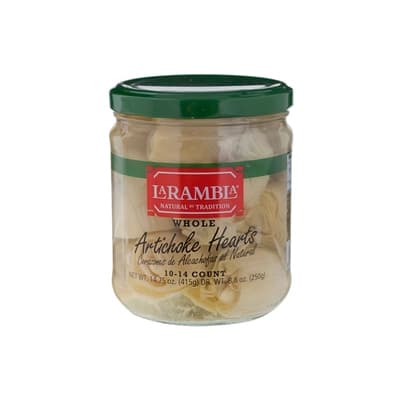 La Rambla Whole Artichoke Hearts 415G.
