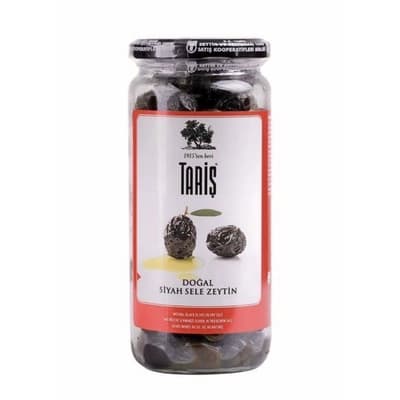 Taris Black Olives In Dry Salt 330G.