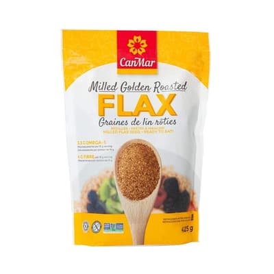 Canmar Milled Golden Roasted Flax 425G