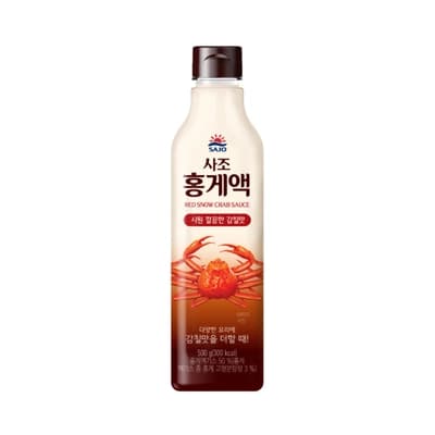 SAJO HAEPYO RED SNOW CRAB FISH SAUCE500G