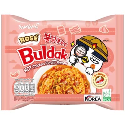 Samyang Buldak Rose Ramen 140G