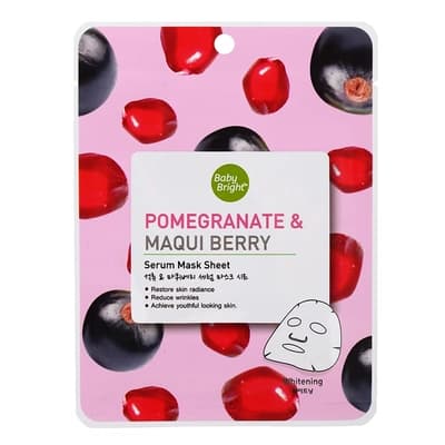 พอมเมอแกรนเนทแอนด์มาคีเบอร์รี่เอสเซนต์มาส์กชีท 20g เบบี้ไบร์ท (F)