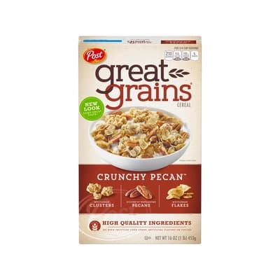 Post Great Grains Crunchy Pecans 435G.